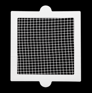 Couvre-drain de salle de bain et de cuisine jetable carré 15x15cm, exporté vers la Corée, avec pâte renforcée et 2 poignées - Product Image 3