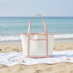 <span class=keywords><strong>Bolsa</strong></span> <span class=keywords><strong>de</strong></span> Compras <span class=keywords><strong>de</strong></span> Gran Capacidad, Ecológica, Personalizada, Moderna y Bonita, para Viajes, Playa y Aire Libre, para Chicas - Product Image 2