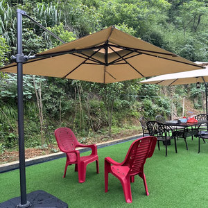 Parasols et bases en aluminium de haute qualité pour terrasse, imperméables, pour jardin, plage, piscine et usage extérieur - Product Image 3