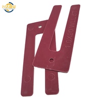Cales plates en plastique étanches PE & PP nivelant les cales de fenêtre Packer pour la construction de cales de chaussures de cheval
