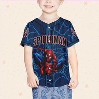 Jersey Baseball Custom Jahitan Khusus Kaos Baseball Personalisasi Seragam Olahraga untuk Remaja Jersey Baseball Hitam