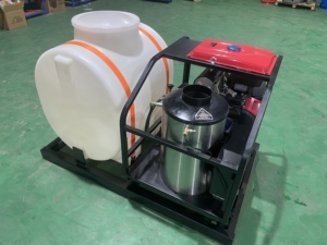 Hidrolavadora <span class=keywords><strong>de</strong></span> Agua Caliente con Motor <span class=keywords><strong>de</strong></span> Gasolina <span class=keywords><strong>de</strong></span> 5000 PSI, Montada sobre Plataforma con Tanque <span class=keywords><strong>de</strong></span> 650L - Product Image 4