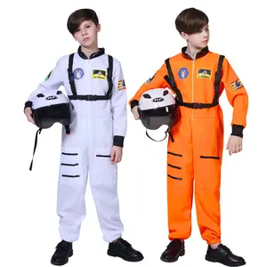 2024 Baige Astronaut Costume For Kids Toddler Dress Up Pretend Play Perfect For Ages 3-7Years Old Kids