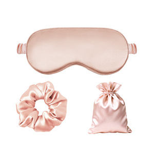 Masque pour les yeux rembourré en soie de mûrier biologique pour la maison, le spa et la beauté, masque de sommeil léger, obscurcissement total, relaxation - Product Image 5