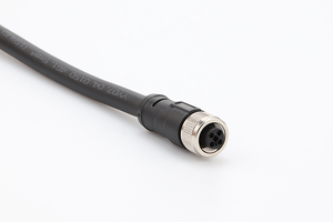 M12 S T K L M Over modellato 2 + PE 3 + PE 4 + PE 5 + PE PVC PUR spina di conversione cavo IP67 IP68 ad angolo retto ad angolo retto trasmissione di potenza - Product Image 5
