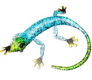 BETTER Wholesale <span class=keywords><strong>Liffy</strong></span> Metal Gecko Wall Hanger Art Home And Garden Outdoor Wall Decor Crafts - Product Image 5