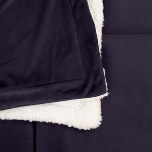 Ensemble de literie Queen Size 3 pièces doux imprimé polaire flanelle Plaid hiver chaud couette et housse de couette ensemble couettes Collection - Product Image 5