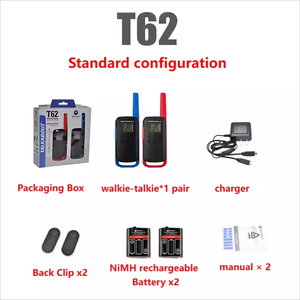 Talkie-walkie longue portée pour enfants Motorola, <span class=keywords><strong>compatible</strong></span> avec T62, pour les aventures en plein air et les interphones - Product Image 4