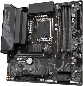 GIGABYTE B760MゲームX AX DDR4 Intel LGA 1700 M-ATXマザーボード4x DDR4 ~ 128GB 2x PCI-E X16 2x M.2 4x SATA 3x USB <span class=keywords><strong>3.2</strong></span> 5x USB - Product Image 2