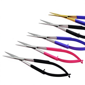 Tijeras para recortar cejas, tijeras para bordar, tijeras de costura de acero inoxidable para Primavera, para enhebrar - Product Image 1