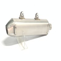Nouveau système d'échappement de moto silencieux pour 450 EXC F 2015/2016 50mm en acier inoxydable
