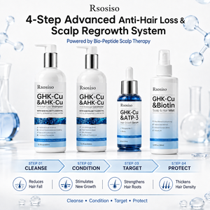 <span class=keywords><strong>Champú</strong></span> al por mayor OEM sin sulfatos con GHK y tripeptido de cobre, con queratina para el cabello, anticaída, revitalizante para el cuero cabelludo y contra la caída del cabello. - Product Image 6