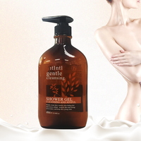 Gel Douche Exfoliant au Parfum Floral Bio Herbal Bodywash Bain Effet Blanchissant et Éclaircissant Naturel-Vente en Gros