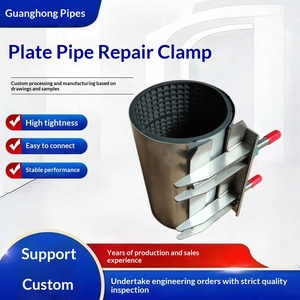 <span class=keywords><strong>Abrazadera</strong></span> de Reparación de Placas de Acero Inoxidable CR-1, <span class=keywords><strong>Abrazadera</strong></span> de Placa Única de Envolvimiento Completo, Correa de PE para Reparación de Emergencia Rápida de <span class=keywords><strong>Fugas</strong></span>, Hexagonal - Product Image 4