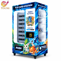 Distributeur automatique intelligent de cartes à collectionner TCG avec lecteur de cartes et système de livraison par ascenseur pour centres de divertissement