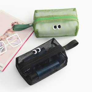 Bolsa de Aseo Portátil de Diseño Compacto, Linda Bolsa de Malla con Ojos Grandes, Venta al por Mayor de Bolsas Personalizadas de Alta Calidad - Product Image 2