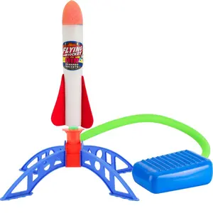 Bambini piede famiglia gioco giocattolo sport all'aria aperta lanciatori della lega passo pedale pressato aria bambini per lanciatore stomp rocket toy