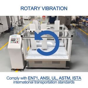 GAOXIN Affichage numérique de la fréquence Faible bruit Base robuste Simulation de transport <span class=keywords><strong>Vibration</strong></span> rotative pour machine 300kg 1 an - Product Image 3