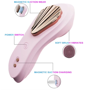 Vibratore Indossabile a Suzione Magnetica con 10 Modalità di Vibrazione, Massaggiatore Discreto Antiscivolo per Donne, Stimolatore Clitorideo Hands-Free - Product Image 4