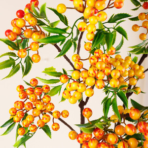 Simulated Holly Berries <b>Large</b> Branches 30cm-100cm Plastic Foam Chinese New Year Decorations Home <b>Ornament</b> - Product Image 3