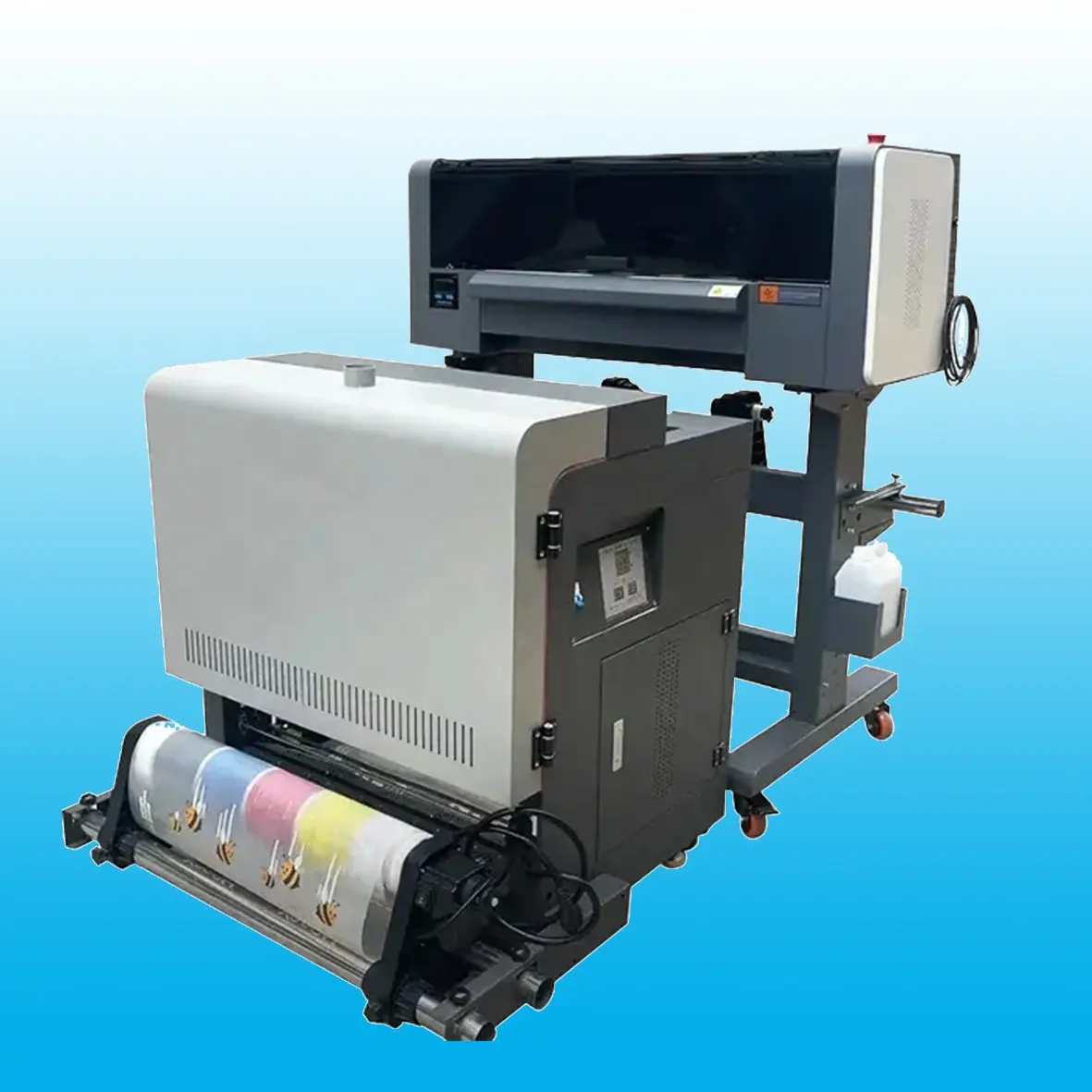 Imprimante à jet d'encre DTF 24 pouces 60cm double XP600 Machine d'impression de film PET Imprimante DTF A3 pour l'impression de t-shirts