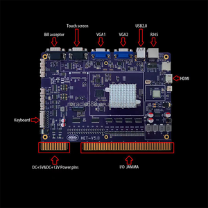 2025 New nhựa kỹ năng trò chơi PCB board phần mềm tiền mặt rơi 4in1 dọc cho kỹ năng trò chơi máy nhà máy bán - Product Image 5