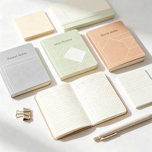 Cuaderno Personalizado de Tapa Dura con Cubierta de Tela, Diario de Tamaño Mini con Páginas de Composición y Borde Rociado con Acabado de Tapa Dura - Product Image 1