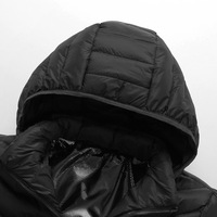 Veste chauffante légère et imperméable pour homme et femme, avec batterie électrique rechargeable, taille plus, isolée et chauffante