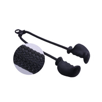 Barre de traction double poignée LS3018 nouvelle génération, grande capacité, pour la maison, avec corde, accessoire d'équipement de fitness pour musculation