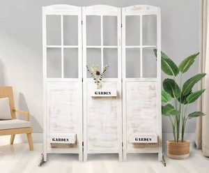 Portable Free Panel Wooden <strong>Screens</strong> &amp; Room Dividers for Room Decor Garden <strong>Screen</strong> - Product Image 6