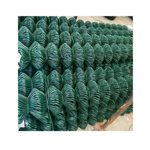 Factory Direct PVC Coated Chain Link <b>Mesh</b> Anti Rust Cyclone Fence for Garden Perimeter Protection - Product Image 3