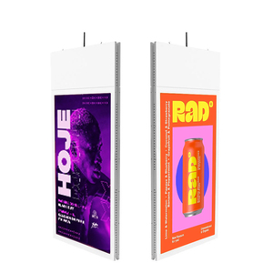 Bảng Hiệu Kỹ Thuật Số Full HD Màn Hình Hiển Thị Video <span class=keywords><strong>Led</strong></span> Cửa Sổ Màn Hình Kép Thiết Kế Siêu Mỏng Hai Mặt - Product Image 1