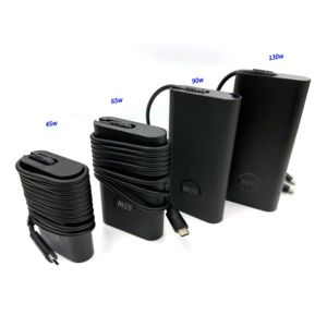 Chargeur USB-C Type-C pour ordinateur <span class=keywords><strong>portable</strong></span> 45W 65W 90W 130W PD OTP pour <span class=keywords><strong>XPS</strong></span>/Latitude/Precision avec certification CE/FCC Garantie de 2 ans - Product Image 2