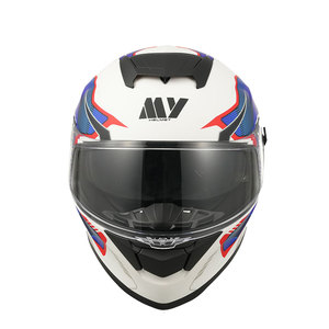 Hafif Motosiklet Tam Yüz Kaskı Çift Vizörlü ABS Nefes Alabilen İç Astar Yeni ECE Sertifikalı Her Mevsim Sürüş İçin - Product Image 2