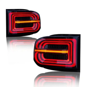 TYOT for Toyota Fj Cruiser Car <b>Tail</b> Lamp Rear Lamp Modified <b>LED</b> <b>Tail</b> <b>Light</b> Turn Signal Lamp Brake <b>Light</b> 2007-2017 - Product Image 1