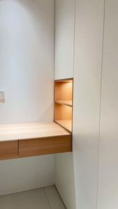 Fabricant de meubles sur mesure Meubles de chambre à coucher Armoire moderne modulaire en bois Design Garde-robe de chambre Style minimaliste - Product Image 2