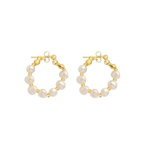 Moda coreana Boutique joyería perlas Stud pendientes elegantes pendientes <span class=keywords><strong>de</strong></span> perlas para damas jóvenes niñas pendiente <span class=keywords><strong>de</strong></span> aguja - Product Image 3