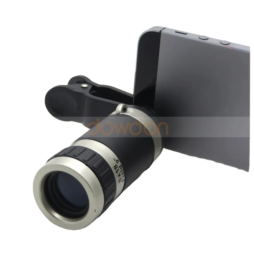 IPhone cep telefonu telefonlar için Smartphone kamera Lens 8X teleskop mobil Zoom telefoto