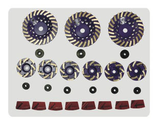 ماكينة خرسانة ماسية كهربائية 3 كيلو وات درجة يدوية مع محرك مكون فراغي النواة لتلميع الرخام - Product Image 6