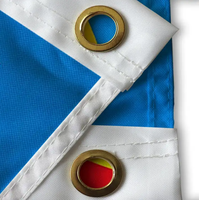 Drapeaux de publicité extérieure Drapeau en polyester de haute qualité personnalisé 3*5 FT les drapeaux nationaux de la République démocratique du Congo