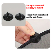 Pare-soleil universel pliable en maille respirante pour voiture, anti-éblouissement, pour vitres latérales, protection UV estivale, isolation thermique, pare-soleil auto