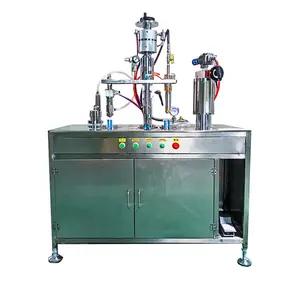 3 in 1 Aerosol MDI Filling Machine Sealed Inflatable Aerosol Filling Machine with Booster pump and gas regulator