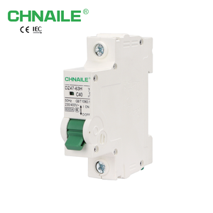 Disjoncteur miniature CHNAILE DZ47-63H 1P 2P 3P 4P 6A-63A Courbe C, capacité <span class=keywords><strong>de</strong></span> coupure élevée 6kA, interrupteur domestique 230/400V AC - Product Image 1