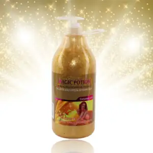 Gel Doccia Sbiancante Personalizzato con Etichetta Privata, Formula Organica con Rosa Dorata e Nicotinamide per Pelle Scura - Product Image 1