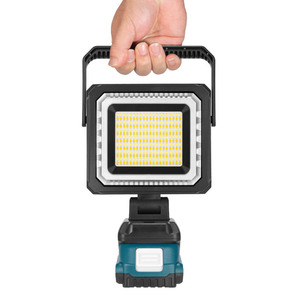 Lampe de travail robuste pour la maison, le <span class=keywords><strong>camping</strong></span>, les chantiers de construction, compatible avec M-AKITA, <span class=keywords><strong>B</strong></span>-OSCH, M-ILWAUKEE, DE-WALT, sans <span class=keywords><strong>batterie</strong></span> - Product Image 4