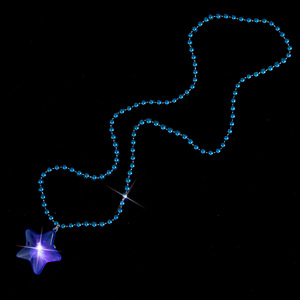 Collar <span class=keywords><strong>LED</strong></span> Collar <span class=keywords><strong>con</strong></span> luz Patriótica <span class=keywords><strong>con</strong></span> estrellas Accesorios rojos, blancos y azules para la fiesta del 4 de Julio Día DE LA Independencia - Product Image 3