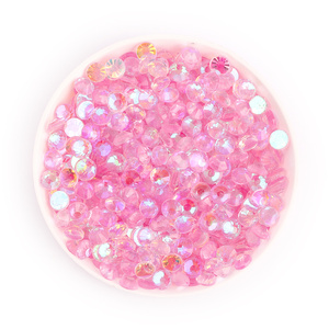 34 tipos de diamantes de imitación de cristal de Color rosa, diamantes de imitación ostentosos, <span class=keywords><strong>pegamento</strong></span> brillante en diamantes de imitación <span class=keywords><strong>para</strong></span> ropa de actuación de gimnasia - Product Image 6