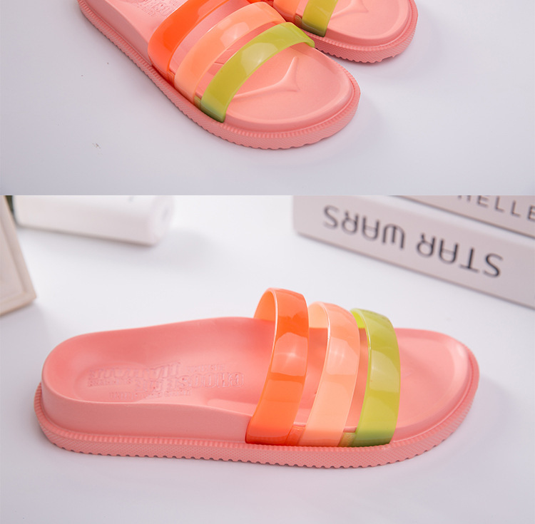 Eco-friendly EVA Candy Color Home Soft Slippers Women Men Indoor Slides Shoes