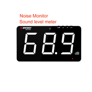 SNDWAY 30-130 дБ красный и белый цифровой измеритель уровня звука SW-525C - Product Image 2