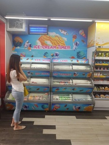 Congelatore per Gelati a 3 Ripiani Nuovo Stile per Supermercati - Product Image 2